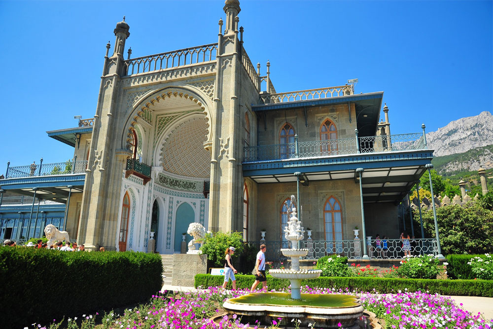 Крым, Воронцовский дворец, экскурсии из Джемете в Анапе