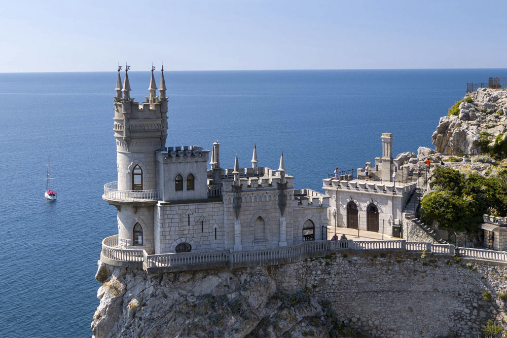 Крым, Ласточкино гнездо, экскурсии из Джемете в Анапе